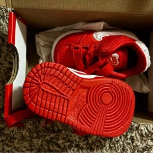 Gently used Nike dunk low SIZE 2C